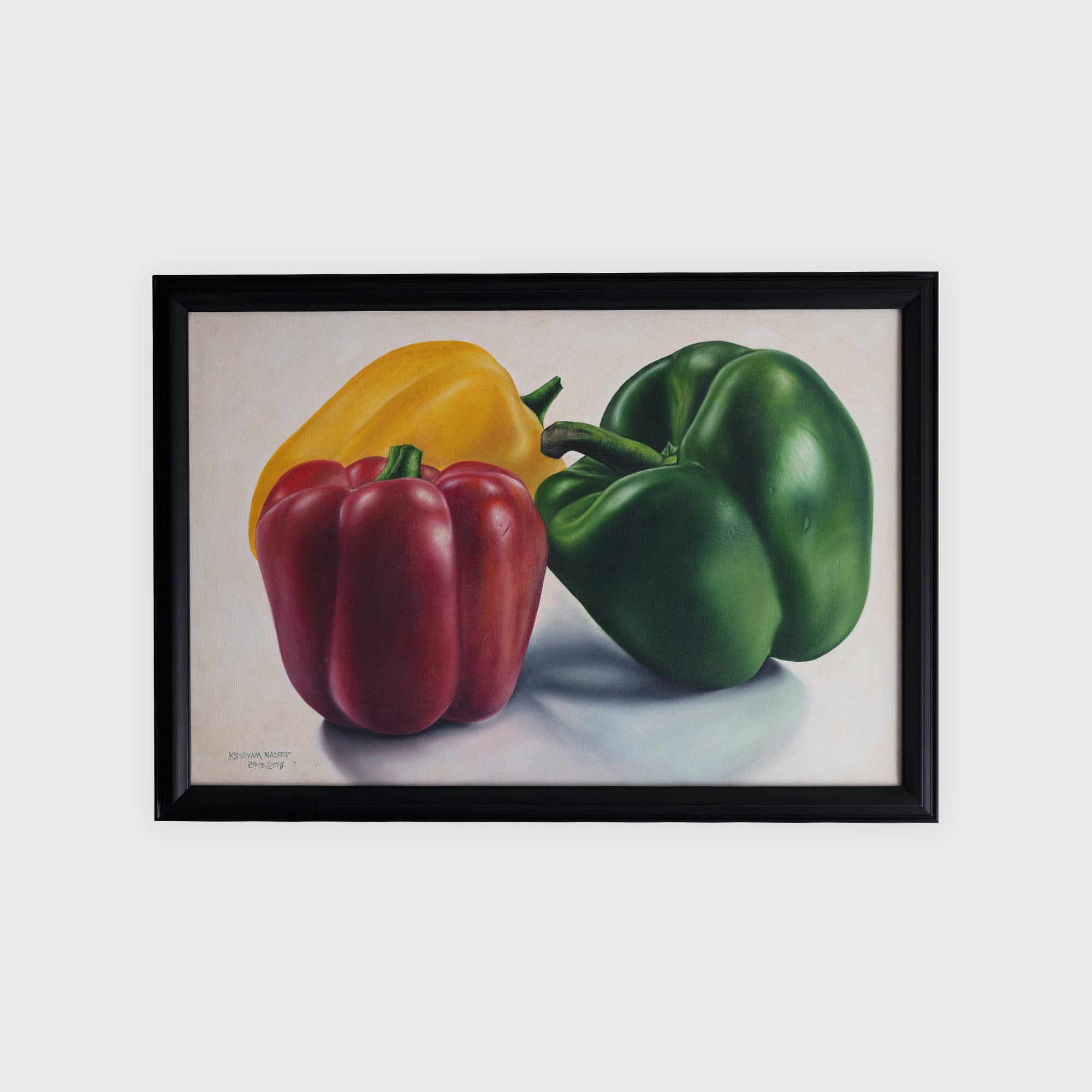 Capsicum Vegetable Concept