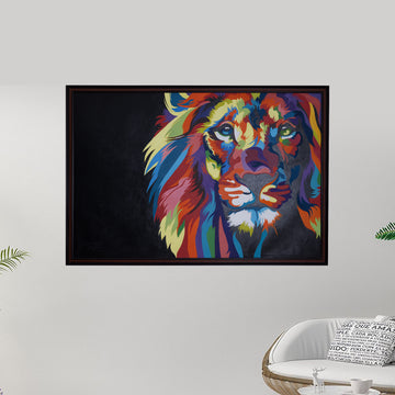 Stunning color Lion